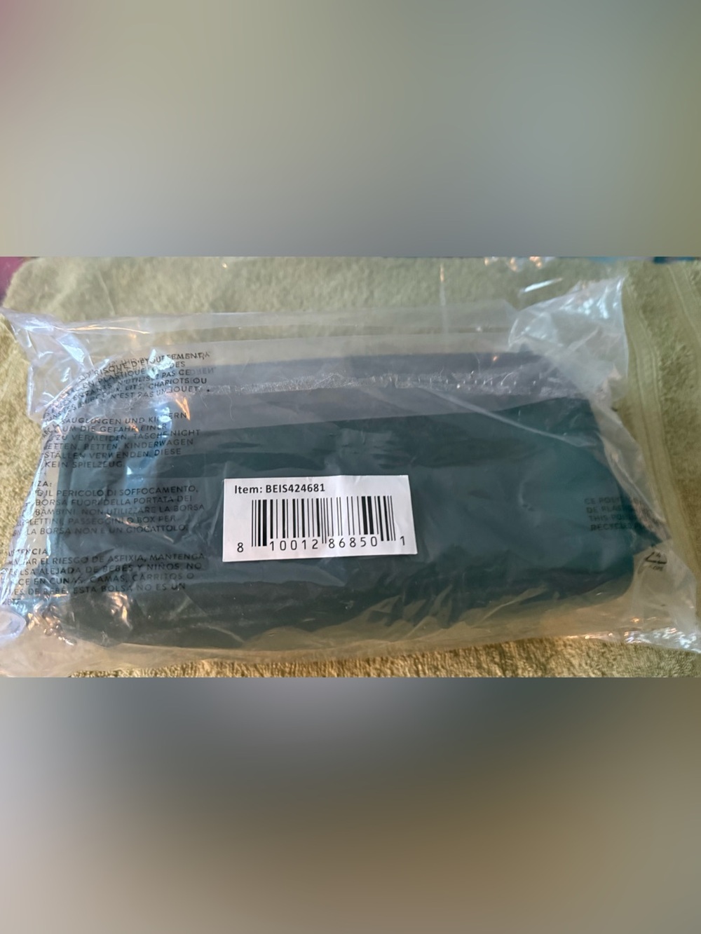 BEIS WICKED Toiletry Kit In Wicked Green. Brand New W/Original Packaging - Picture 12 of 12